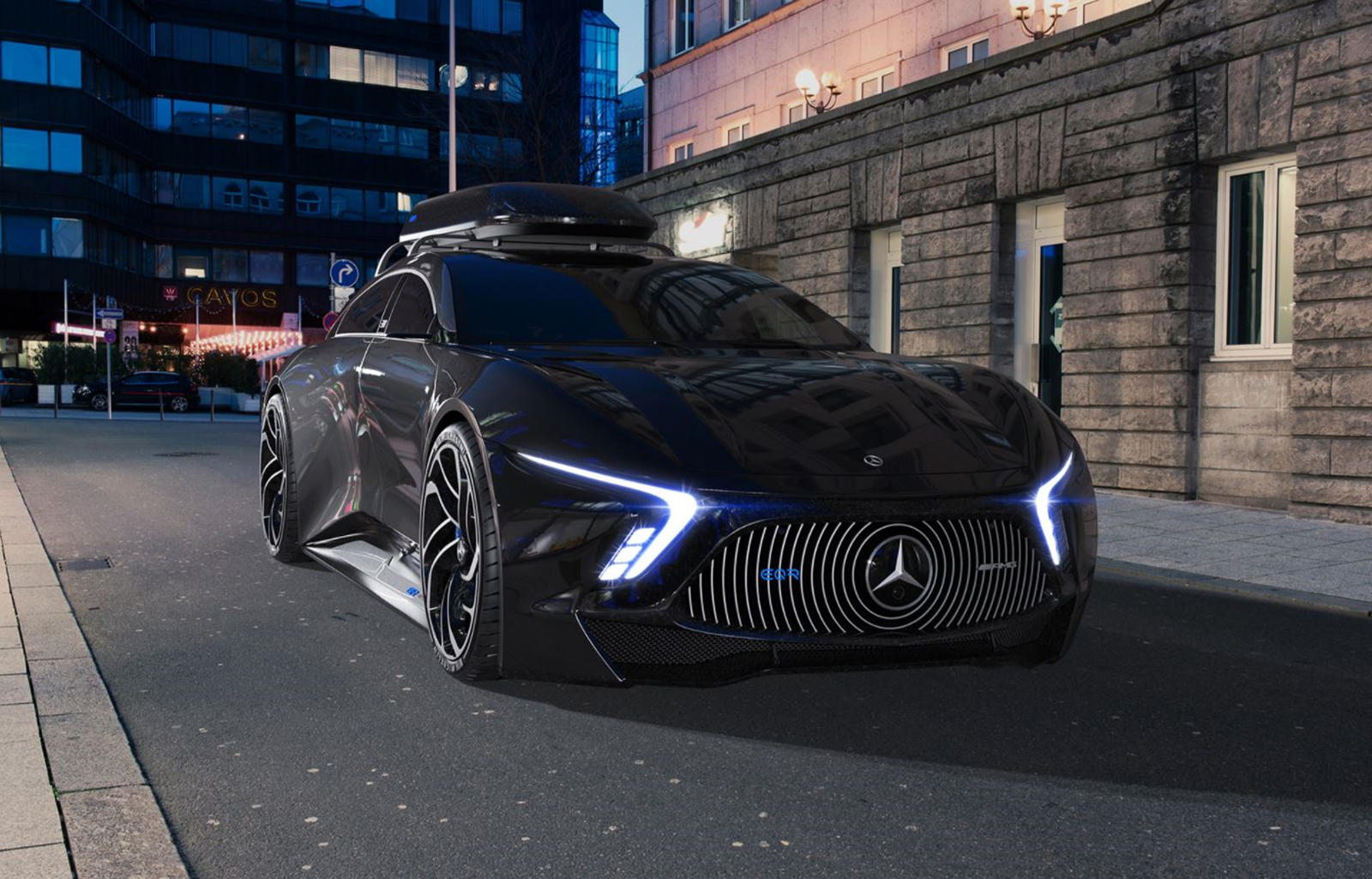 Mercedes Benz Eqr Concept Is A Hyper Wagon With Hp